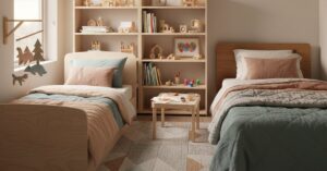 Jak zaprojektować pokój dla rodzeństwa z różnicą wieku: Praktyczne rady