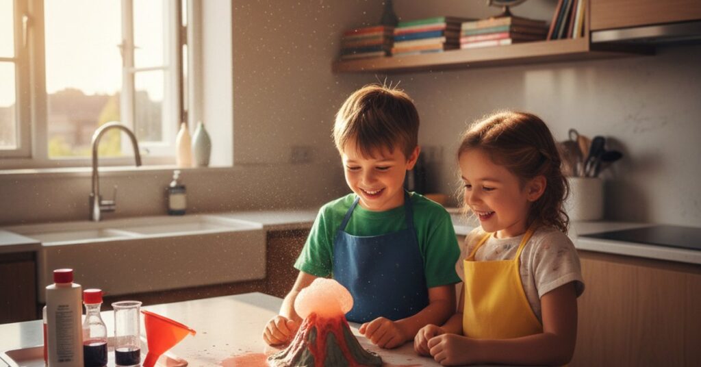 Proste eksperymenty naukowe dla dzieci w kuchni – zabawa i nauka!