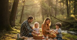 Jak zorganizować rodzinny piknik w les: Praktyczny przewodnik
