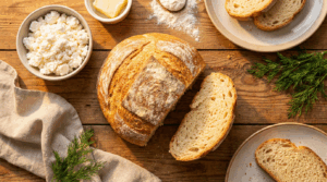 Chleb z twarogu: przepis na idealny, domowy wypiek