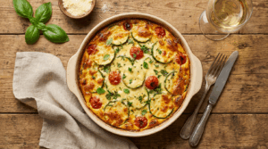 Cukinia zapiekana z serem: Prosty przepis na obiad