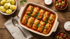 Gołąbki z ziemniakami: Klasyczny przepis na pyszny obiad