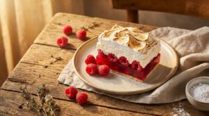 Malinowa chmurka sprawdzony przepis: Lekki deser dla każdego