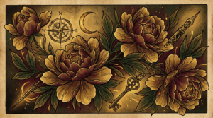 Piwonia tatuaż znaczenie i symbolika kwiatu