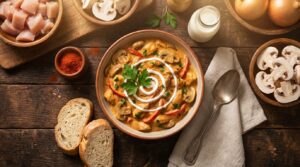 Strogonow drobiowy: Szybki i łatwy przepis na obiad