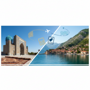 Taszken czy Podgorica? Loty do Uzbekistanu i Czarnogóry bez tajemnic!